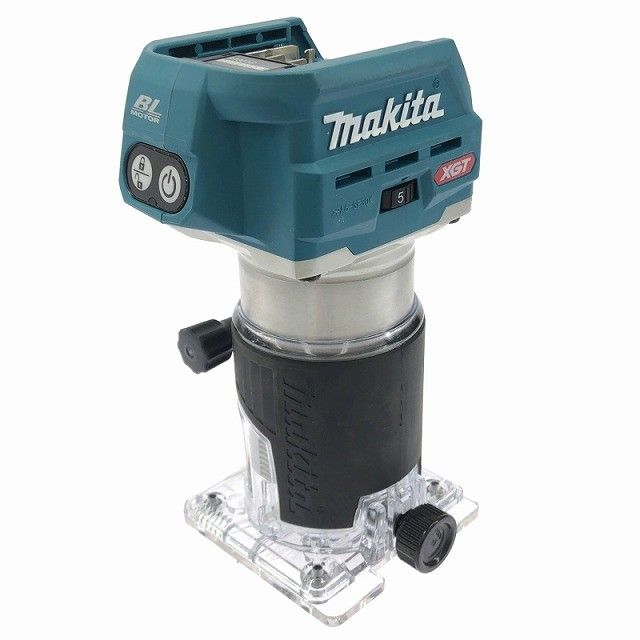 makita マキタ 40 Vmax 充電式トリマ RT 001 GZ 青 ブルー 本体のみ119164