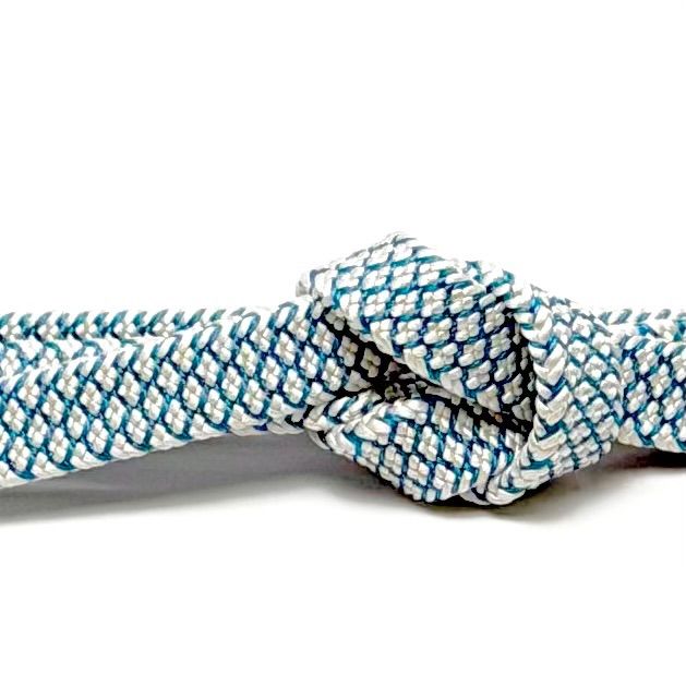 帯締め 渡敬 角朝組 格子通 より房 0204