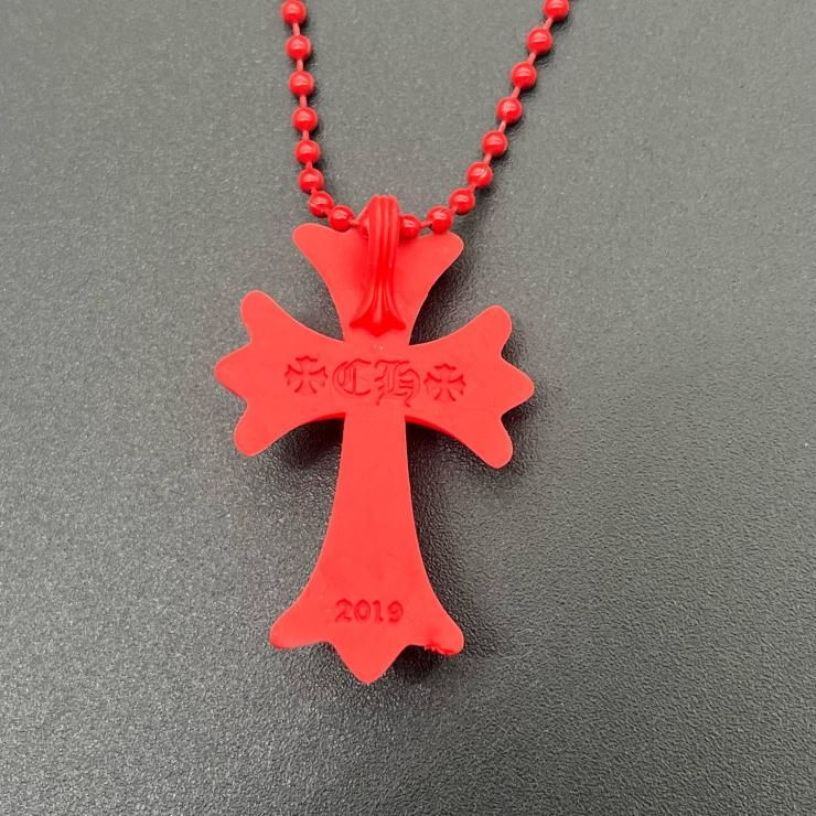 CHROME HEARTS クロムハーツ ラバーネックレス ラバースモールCHクロス