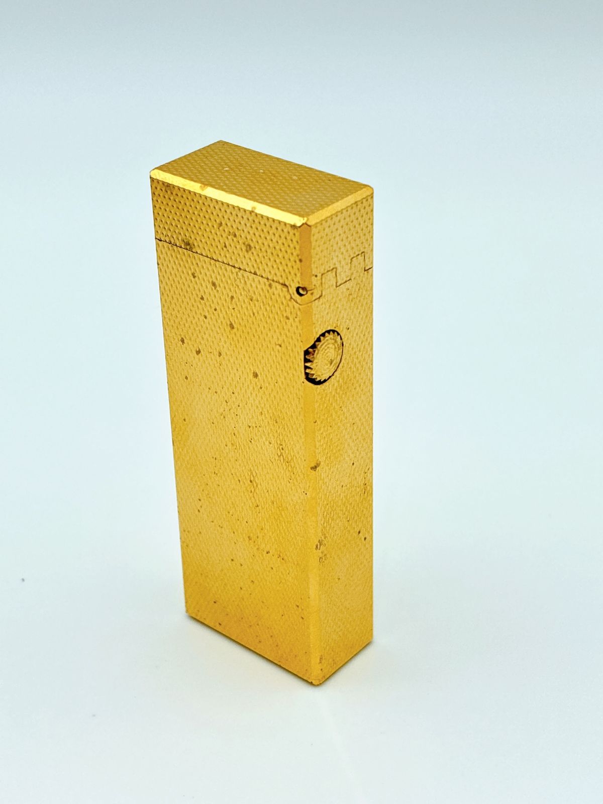 Dunhill/ダンヒル ガスライター ゴールド ヴィンテージ 箱付き FC