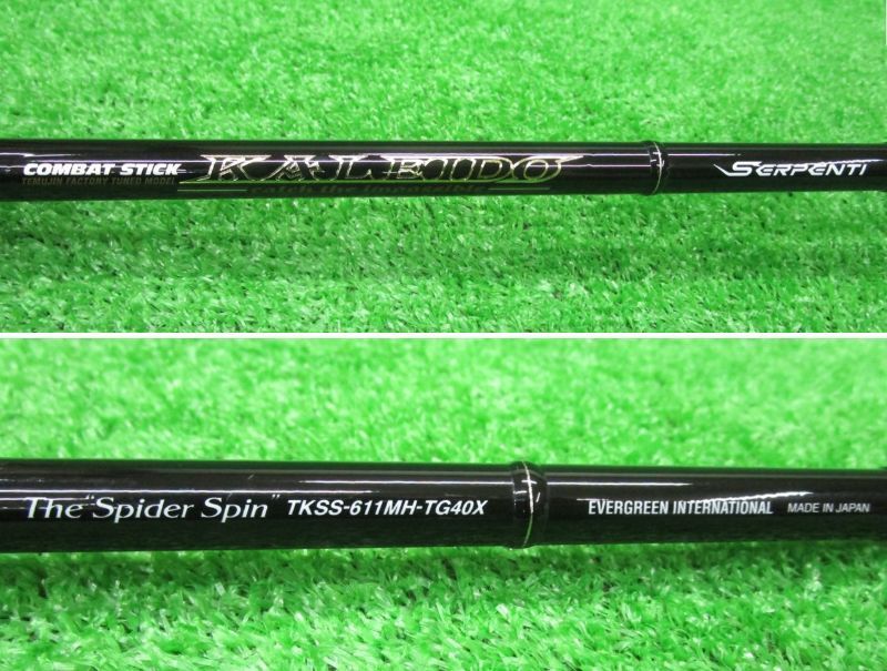 EC栗 エバーグリーン カレイド セルペンティ TKSS-611MH-TG40X