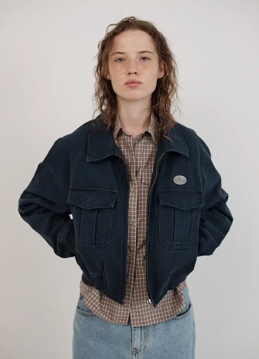ザ バーネット ブルゾン ジャケット ネイビー