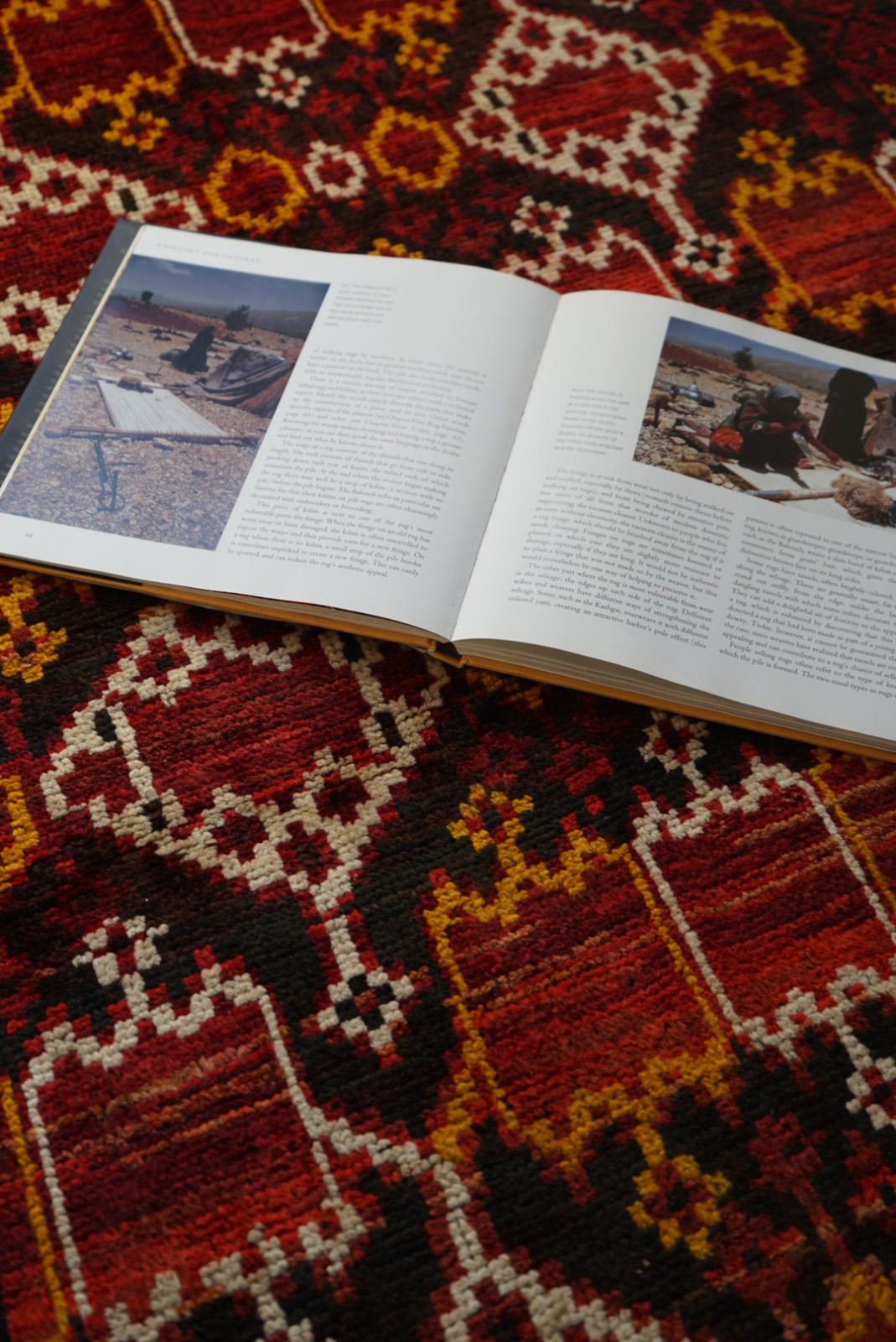 ヴィンテージラグ アフガニスタン バルーチラグ ダークカラー 1970年代