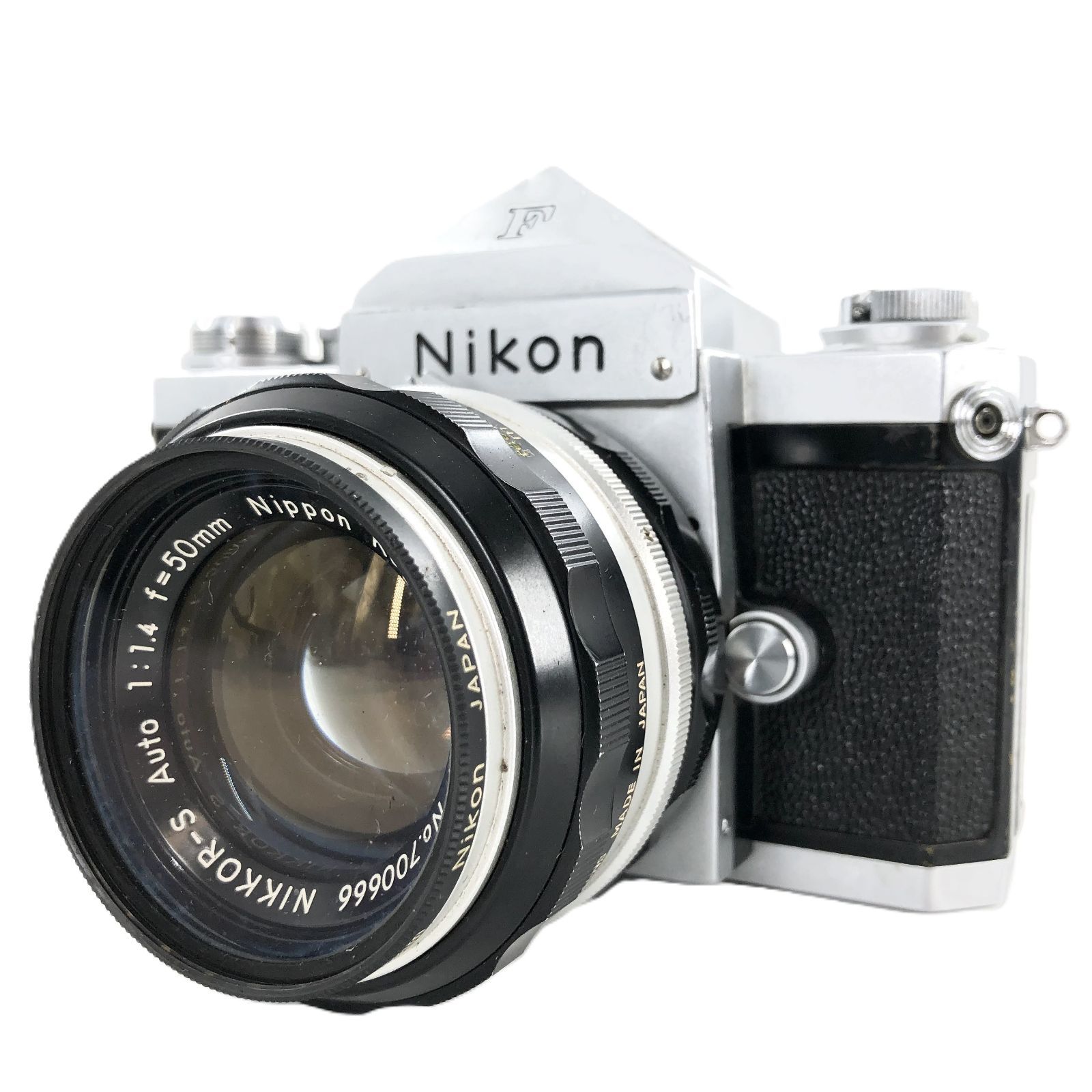 Nikon ニコン F レンズ NIKKOR-S 1:1.4 f=50mm フィルムカメラ 空