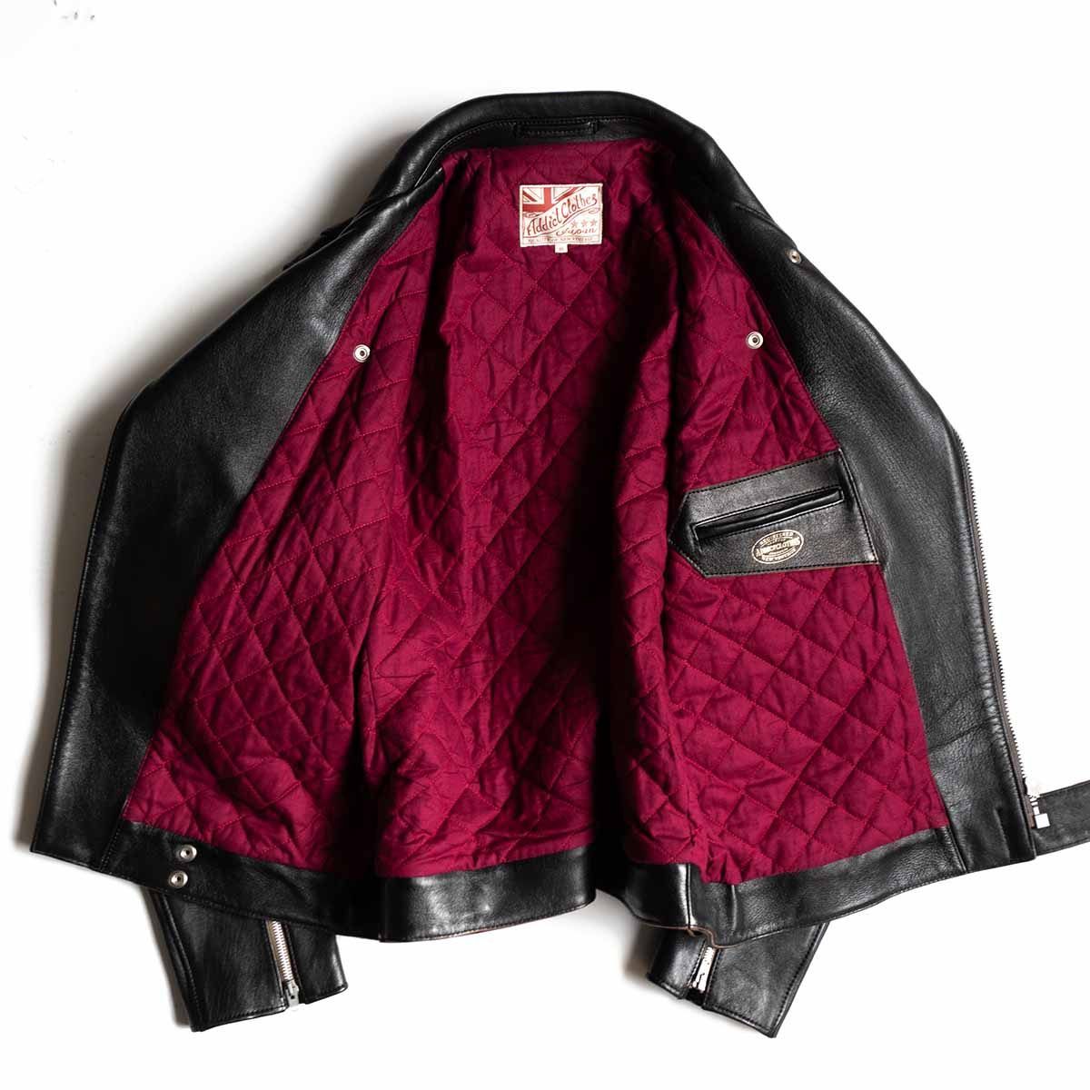 美品/ビッグサイズ】ADDICT CLOTHES【AD-03 BRITISH ASYMMETRY JACKET