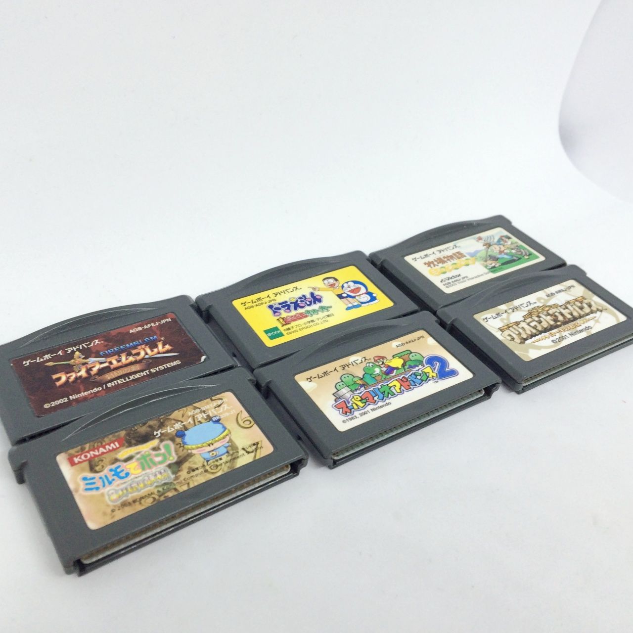 H288 任天堂 ゲームボーイアドバンス ソフト 6本 まとめ売り マリオ