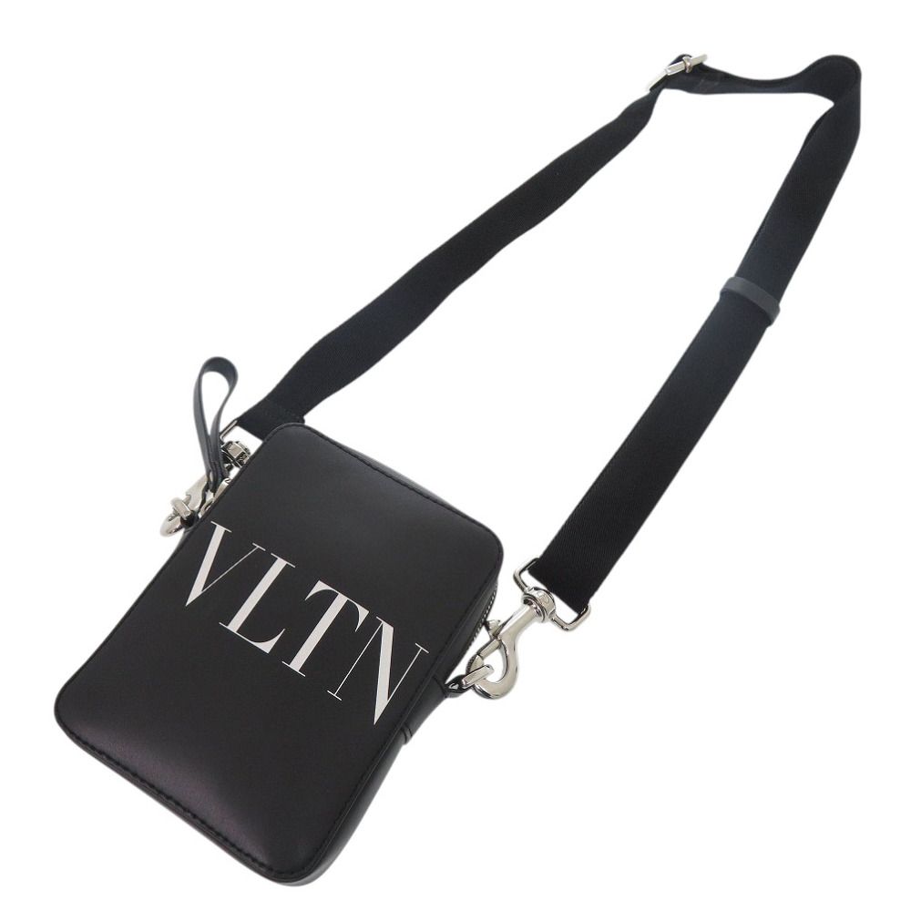 美品 ヴァレンティノ ガラヴァーニ VLTNロゴ 1Y2B0943WJW レザー