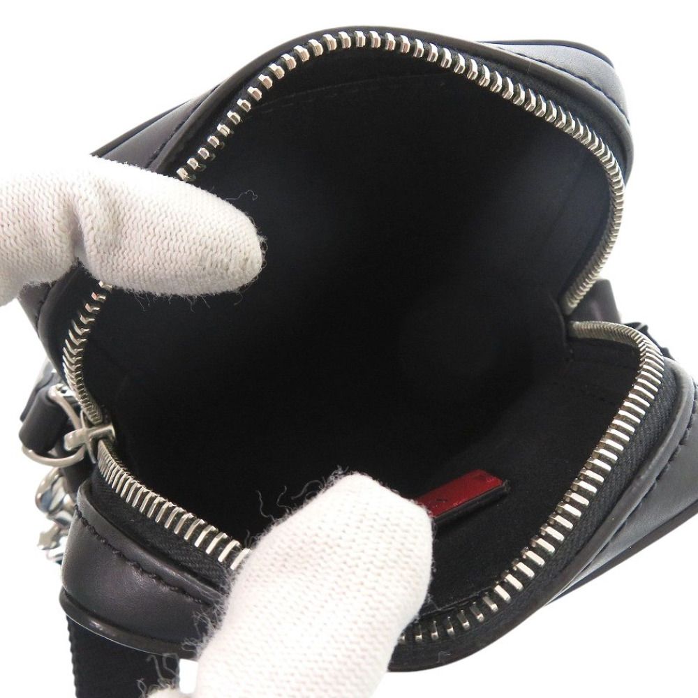 美品 ヴァレンティノ ガラヴァーニ VLTNロゴ 1Y2B0943WJW レザー