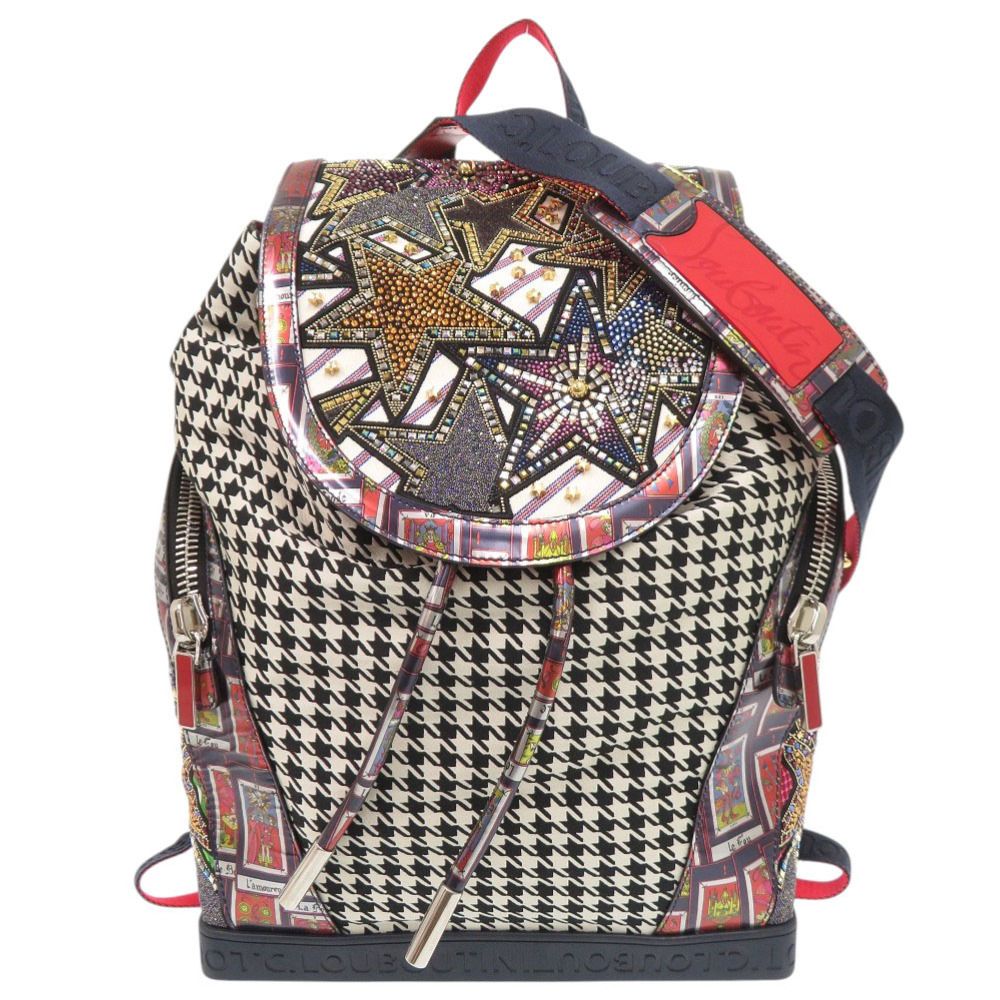 新品同様 クリスチャンルブタン エクスプローラーファンク キャンバス