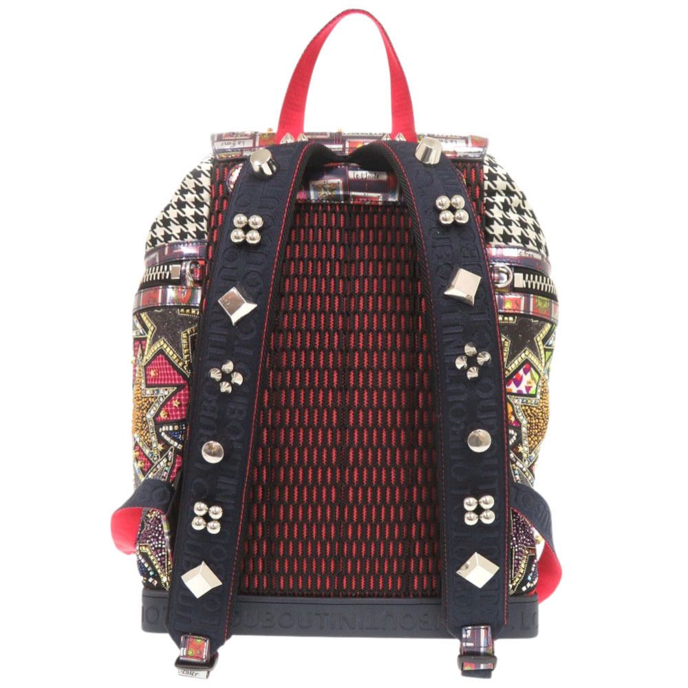 新品同様 クリスチャンルブタン エクスプローラーファンク キャンバス