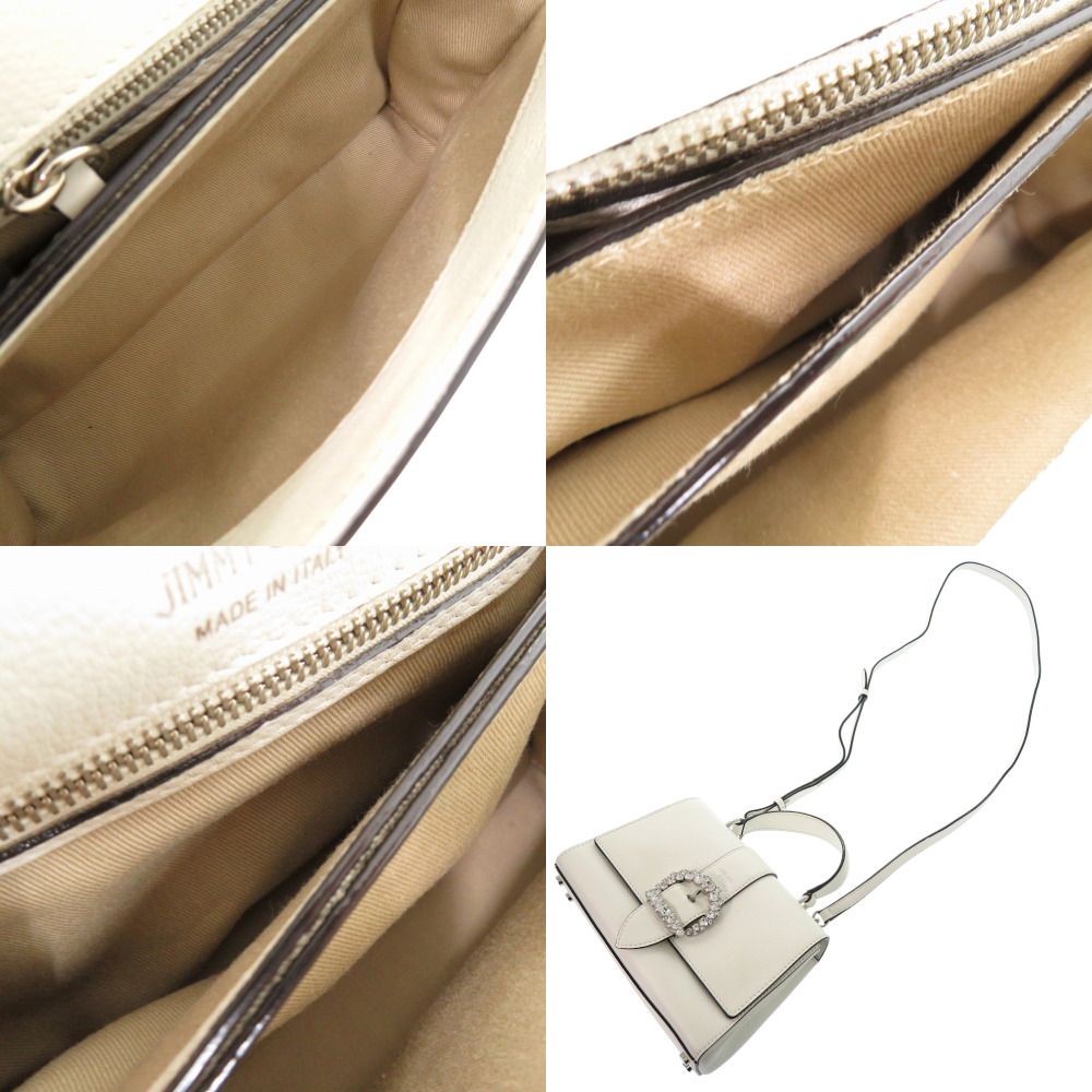 新品同様 ジミーチュウ Cheri Tophandle ハンドバッグ 2way ショルダー