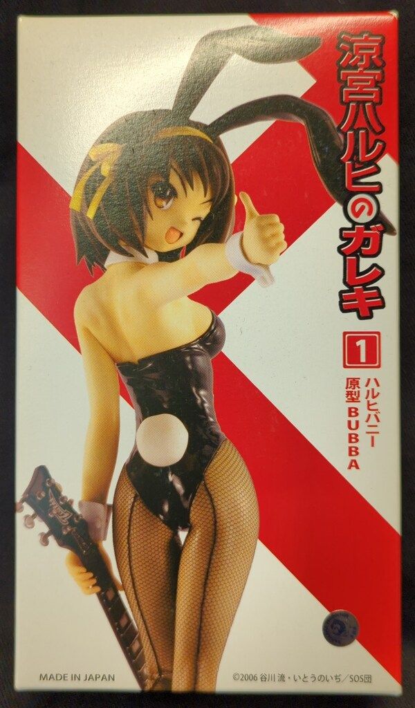 電撃ホビーマガジン 涼宮ハルヒのガレキ 原型 BUBBA ハルヒバニー 1