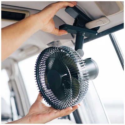 1129 A siroca ポータブルコードレス扇風機 ANDON アンドン FAN 01