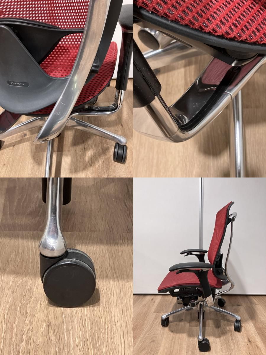 可動肘付コンテッサチェア