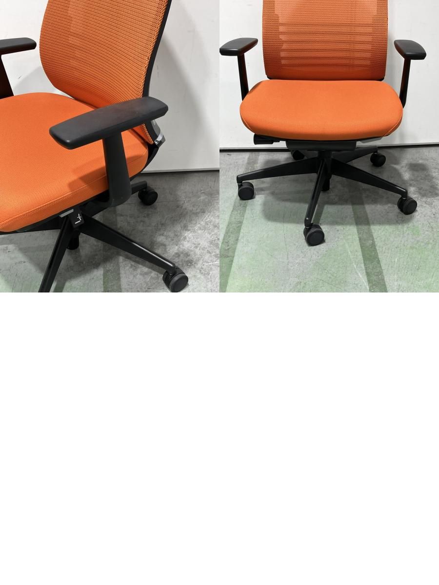 コクヨ 固定肘付ベゼルチェア