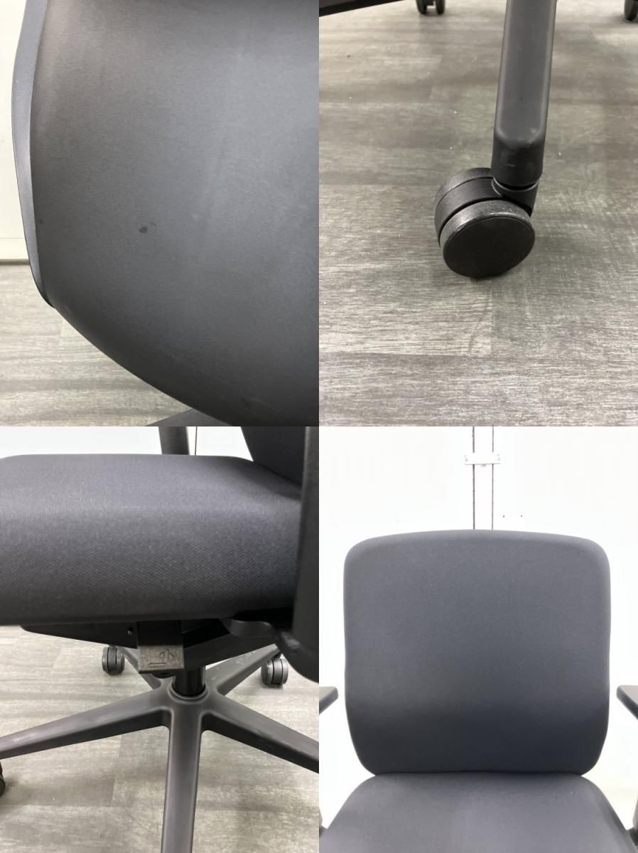  アウトレット品 ウチダ 可動肘付クレネチェア KA 330BBA1PA ブラック ゲーマーチェア オフィスチェア ワークチェア 椅子 チェア