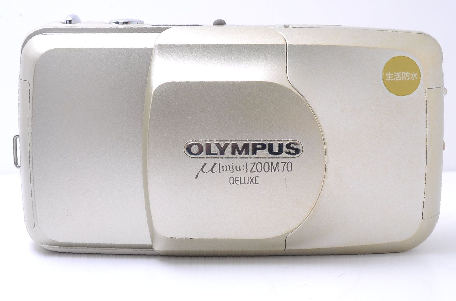 動作品 OLYMPUS μ[mju:] 35-70mm オリンパス フィルム 良品・動作品】OLYMPUS μ[mju:] ZOOM 70 DELUXE 生活防水 ミュー