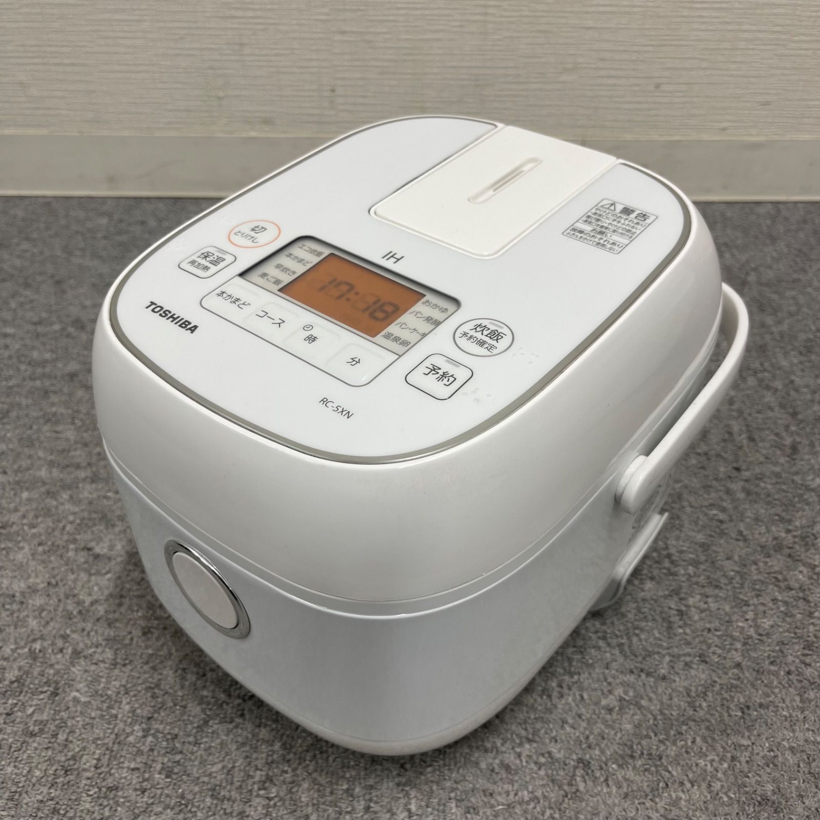 NPA】2021年製 TOSHIBA 東芝 IHジャー 炊飯器 0.54L RC-5XN - メルカリ