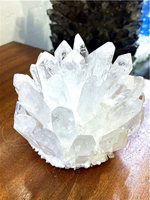 超綺麗高透明度水晶クラスターB1124/1F319/230B 超綺麗高透明度水晶クラスターB1124/1F319/237D - メルカリ