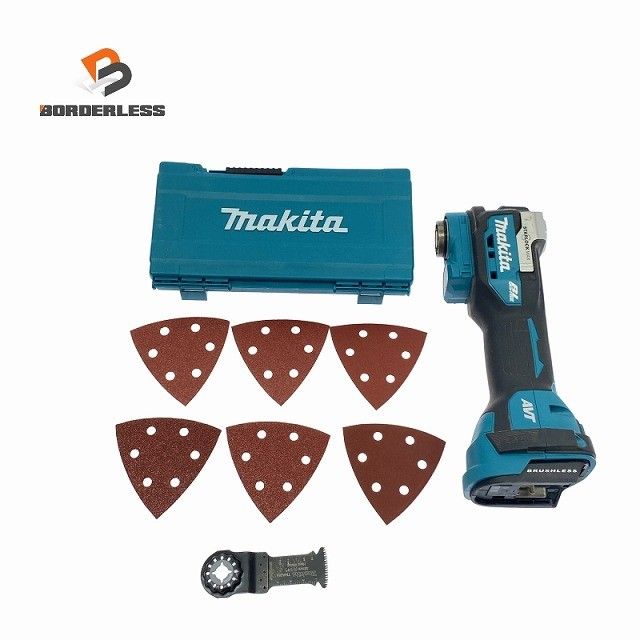 比較的 makita マキタ 18 V 充電式マルチツール TM 52 D 本体 ツールケース付 コードレス カットソー マルチパワーツール119356