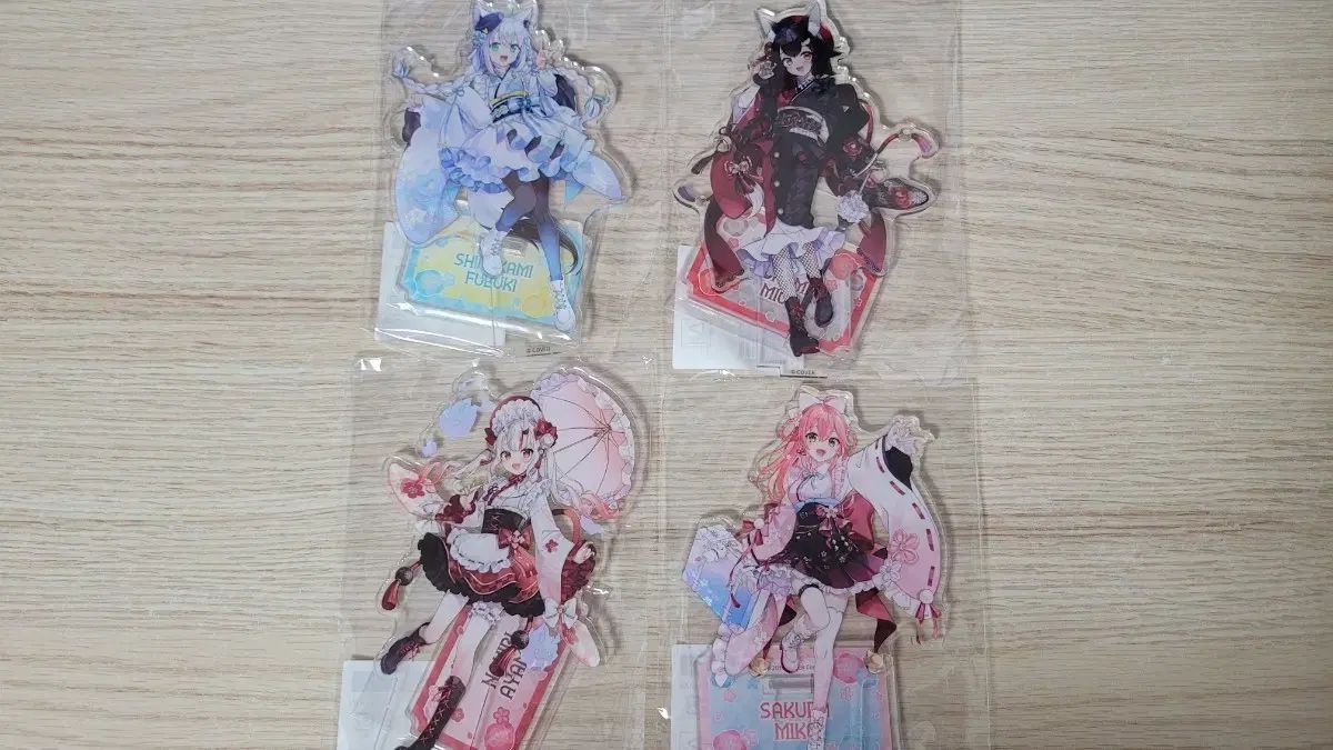 hololive アヤフブミコ アクリルスタンド