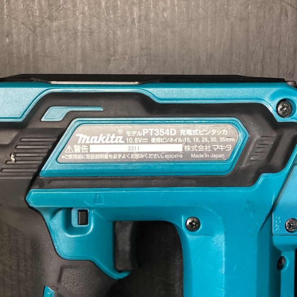  makita マキタ PT 354 DZ 10.8 V充電式ピンタッカ 203 その他 電動工具 エア工具