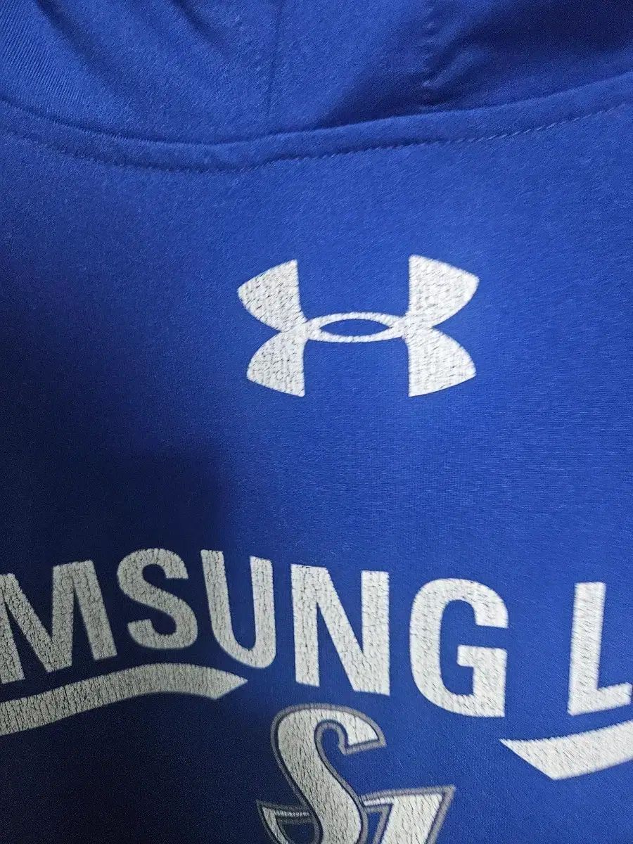 サムスン ライオンズ UNDER ARMOUR アンダーアーマー 半袖 WHO フード 115