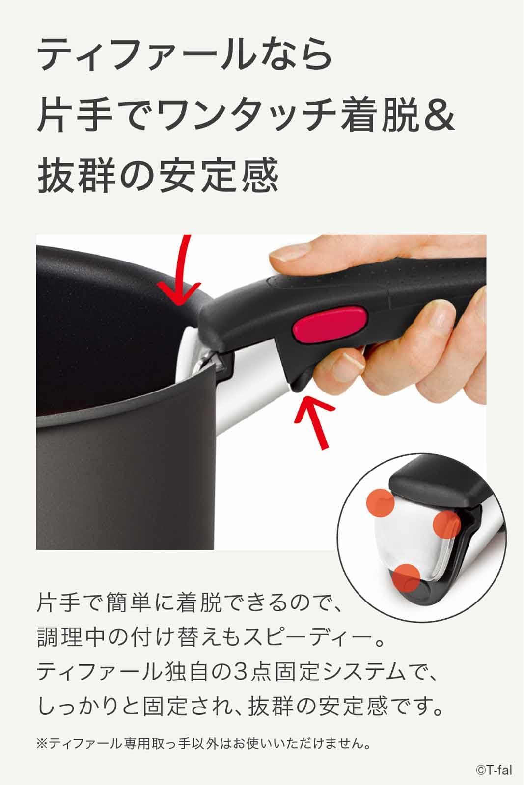 ティファール 取っ手のとれる