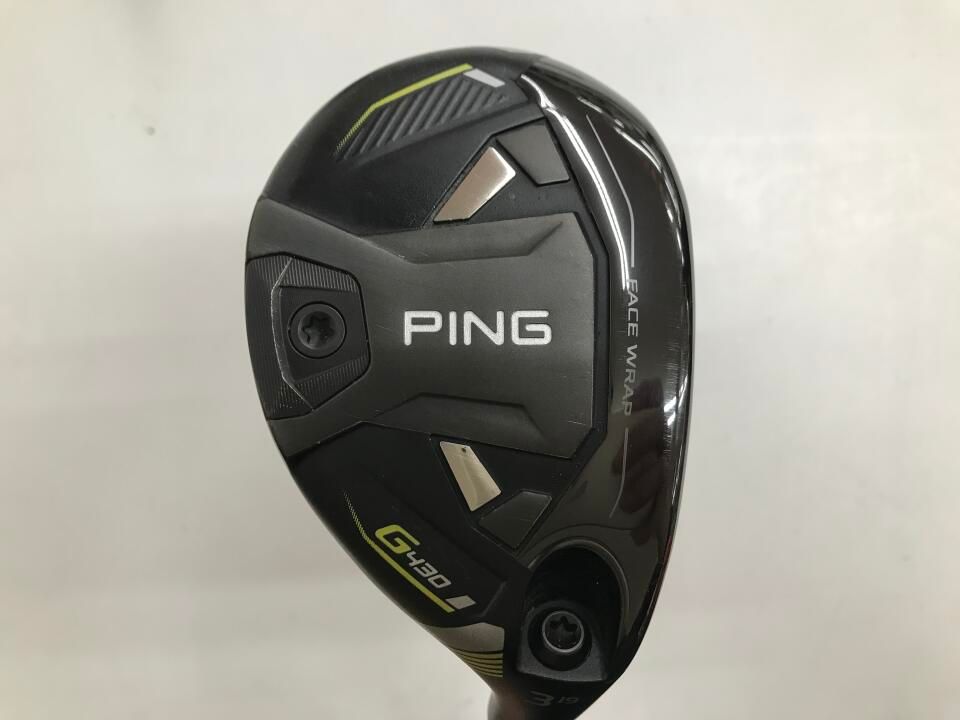 ピン G430 19度 ALTA J CB BLACK Sフレックス ユーティリティ 中古