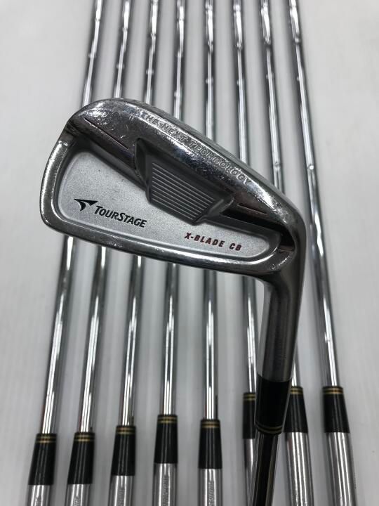 ブリヂストン ツアーステージ X-ブレードCB 2004 ダイナミックゴールド S 200フレックス アイアンセット 最短