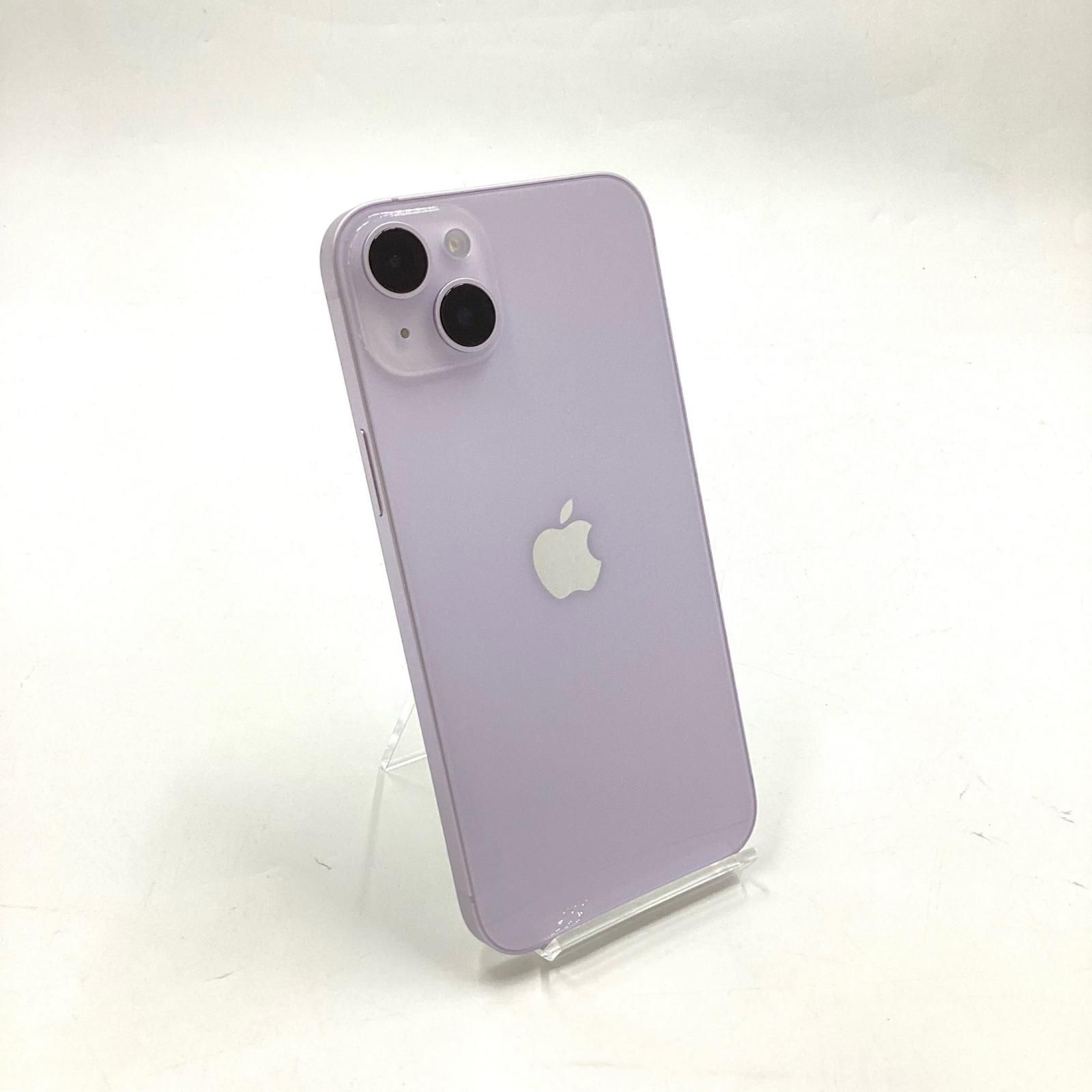 全額返金保証】【最速発送】 iPhone 14 Plus 128GB パープル Softbank