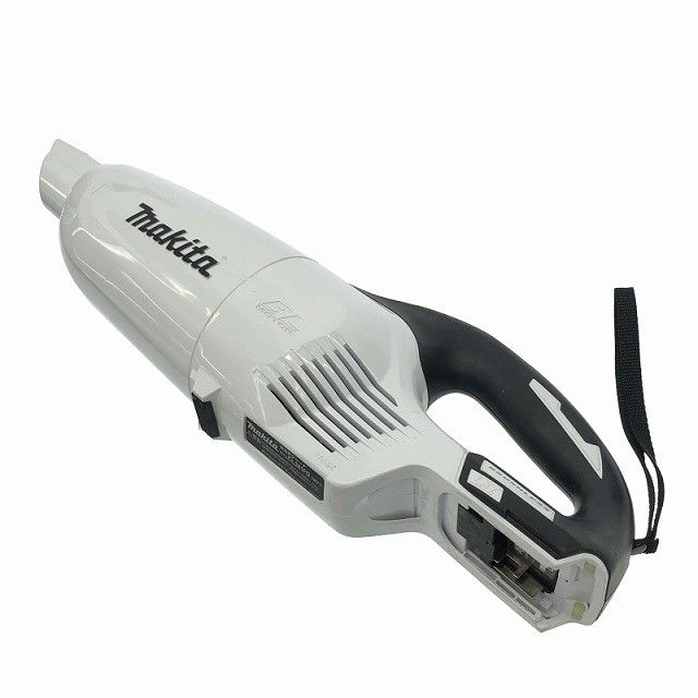 比較的 makita マキタ 18 V 充電式クリーナー CL 281 FD 白 本体 パイプ ノズル バッグ付 コードレス バッテリー式 掃除機119358