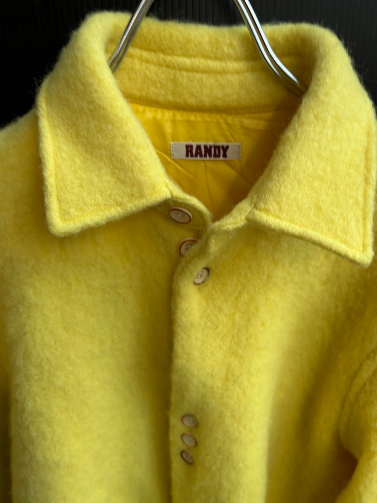 美品 RANDY ランディ 22AW Ship 3 pocket shirt ウール シャツ