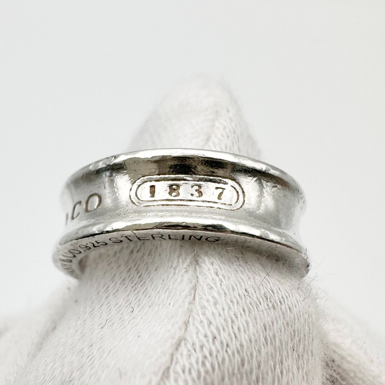 返品OK】TIFFANY＆Co. ティファニー ナロー リング 12号 SV925