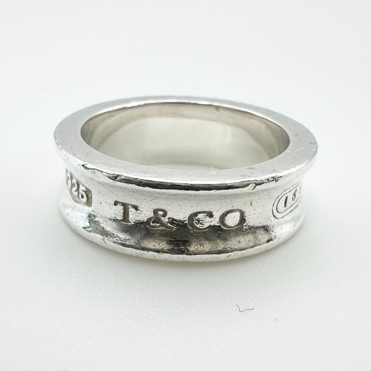 返品OK】TIFFANY＆Co. ティファニー ナロー リング 12号 SV925