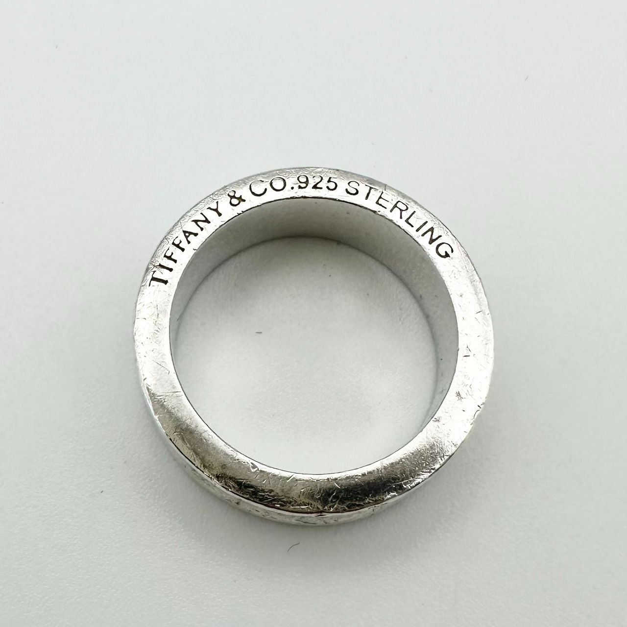 【eeさま専用】ティファニー ナローリング 12号 スターリングシルバー 返品OK】TIFFANY＆Co. ティファニー ナロー リング 12号 SV925