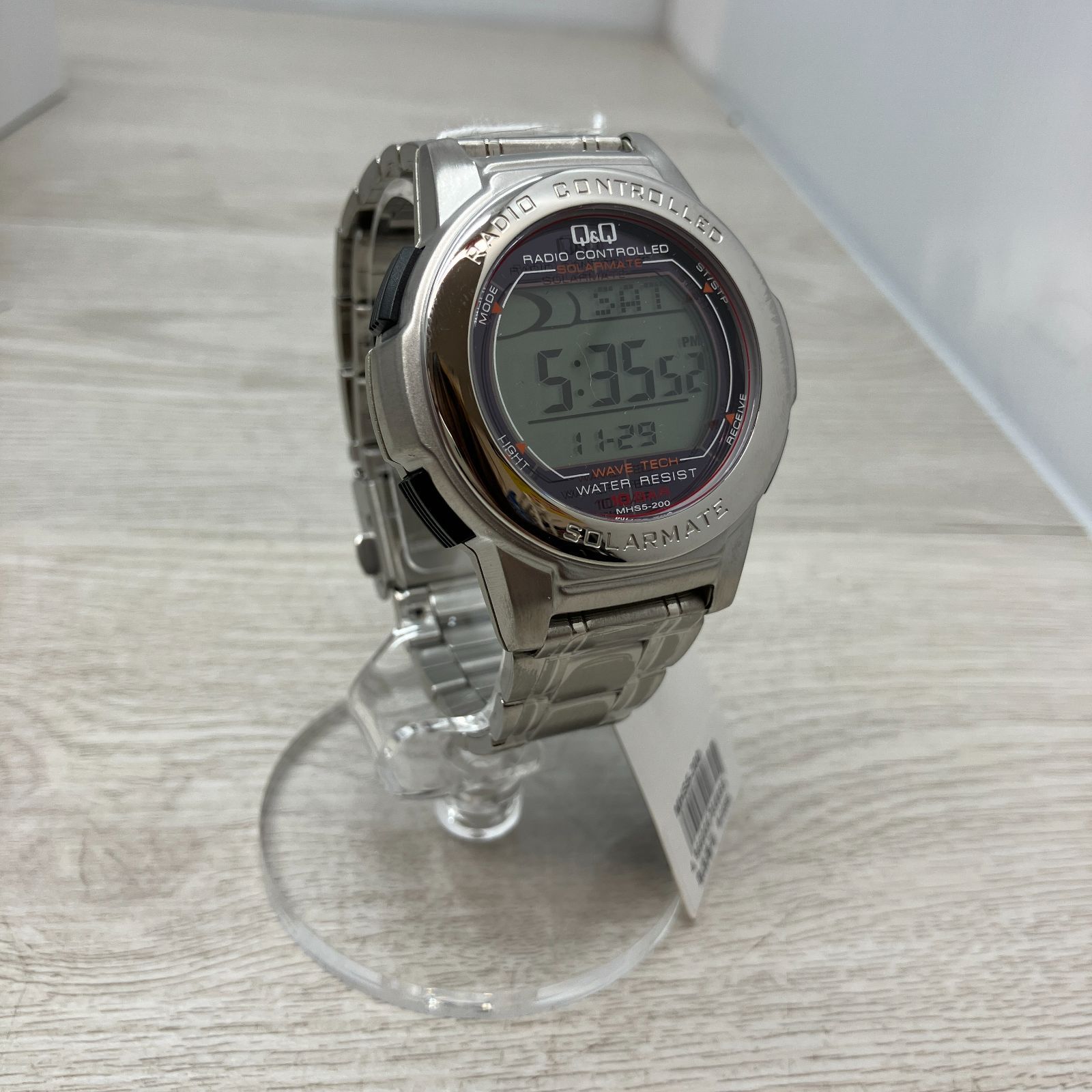 【未使用品】シチズン 腕時計 ソーラー デジタル MHS5-200 本体のみ タグ付き （C11-73）