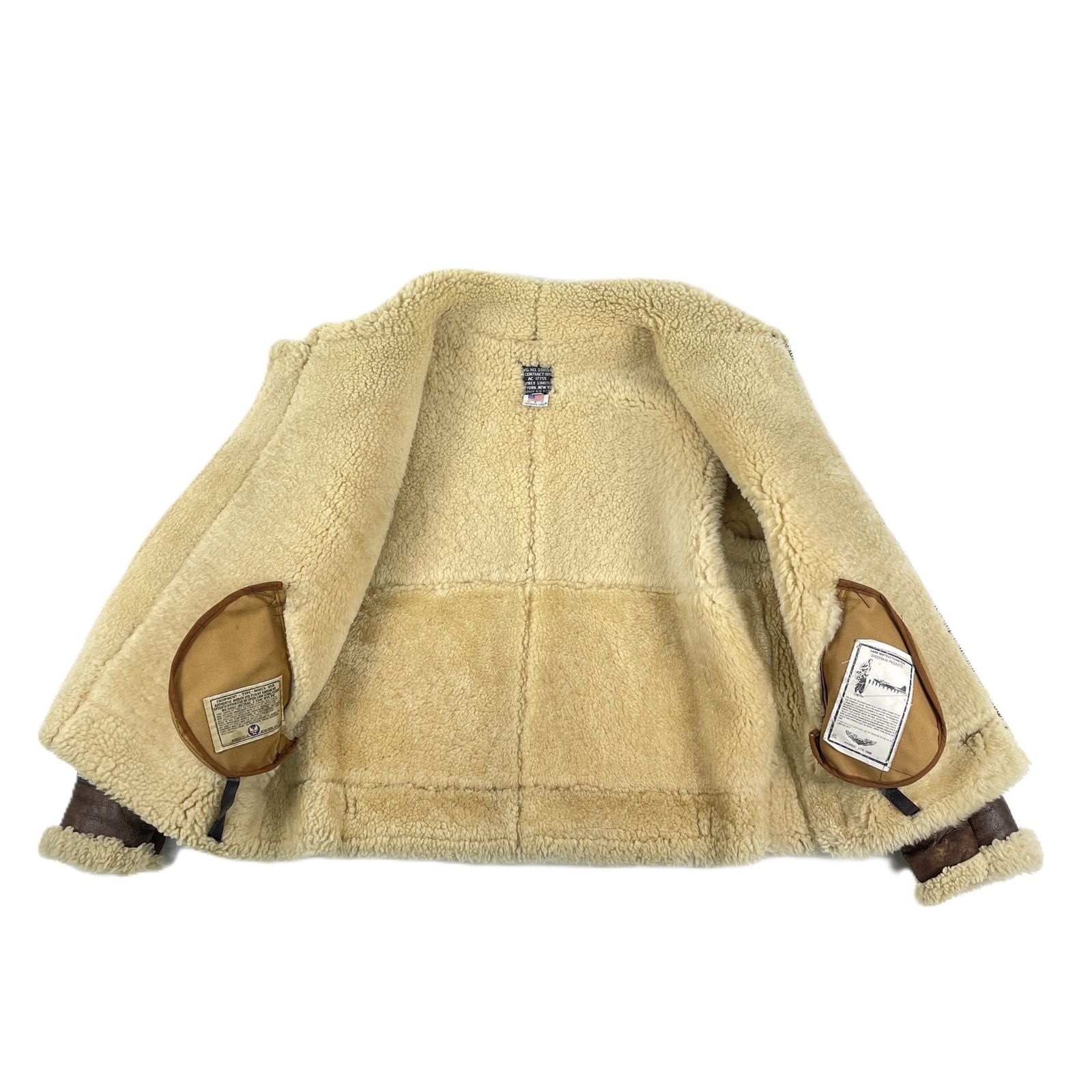 AVIREX アヴィレックス 33H5595 TYPE B-3 MOUTON FLIGHT JACKET