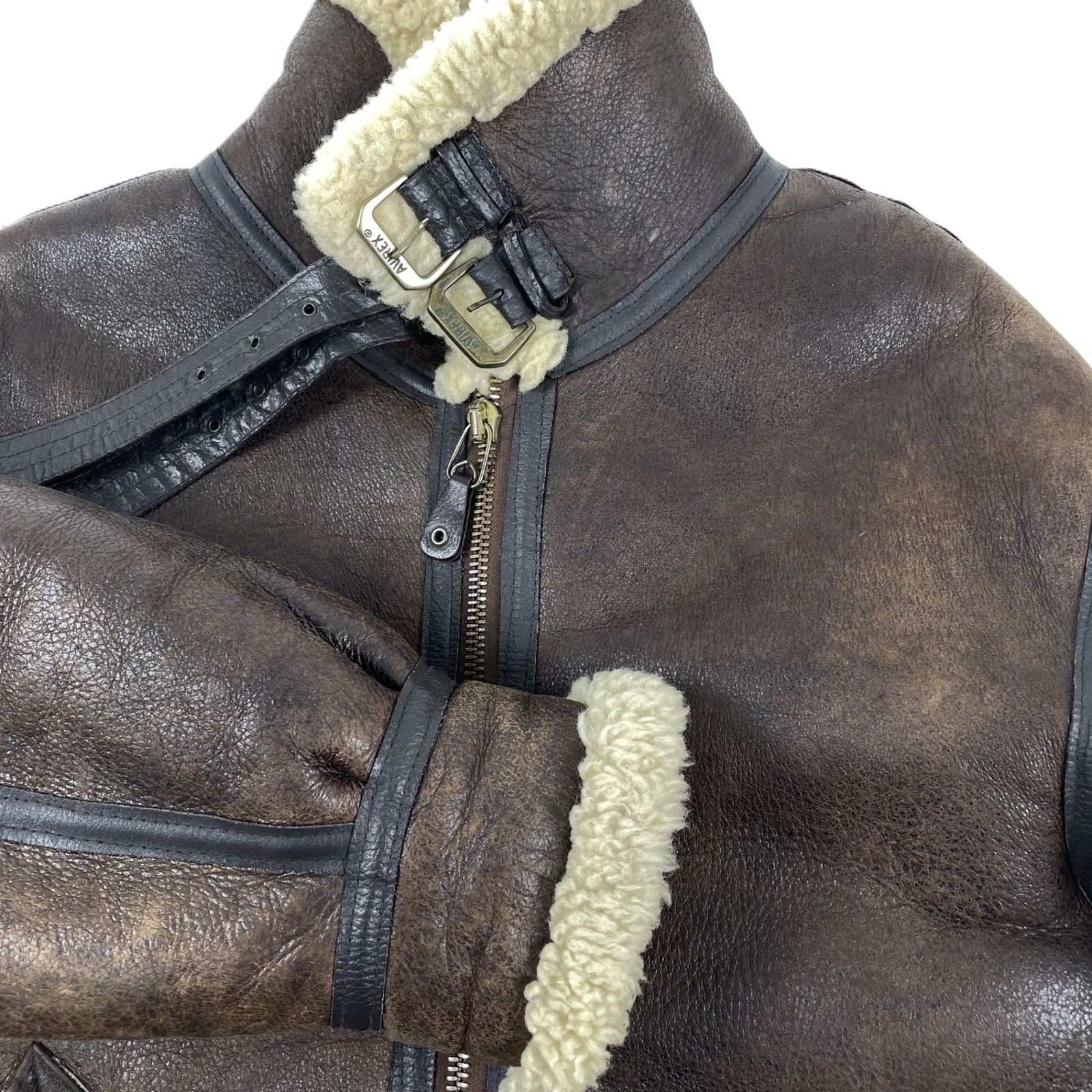 AVIREX アヴィレックス 33H5595 TYPE B-3 MOUTON FLIGHT JACKET