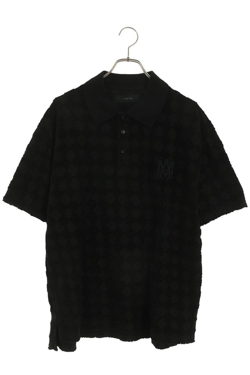 アミリ クワッドタオル半袖ポロシャツ メンズ UK 40