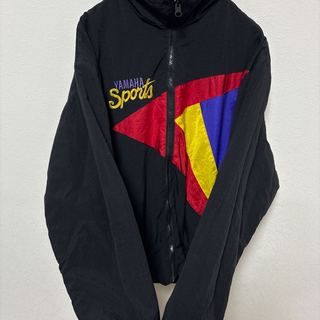 YAMAHA】 カナダ製 企業ロゴ刺繍 リバーシブルジャケット S-3619