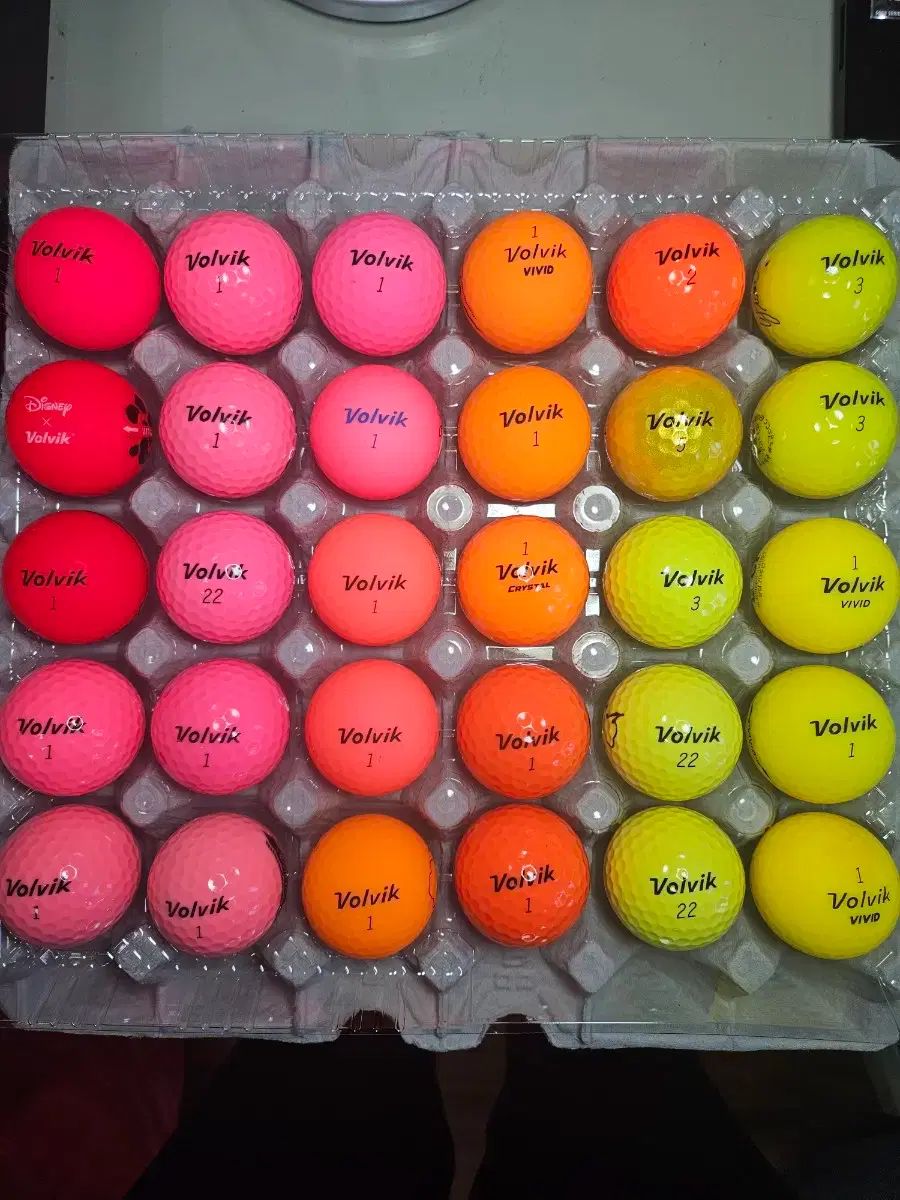 ボルビック カラー ロストボール S級28 A+級2個