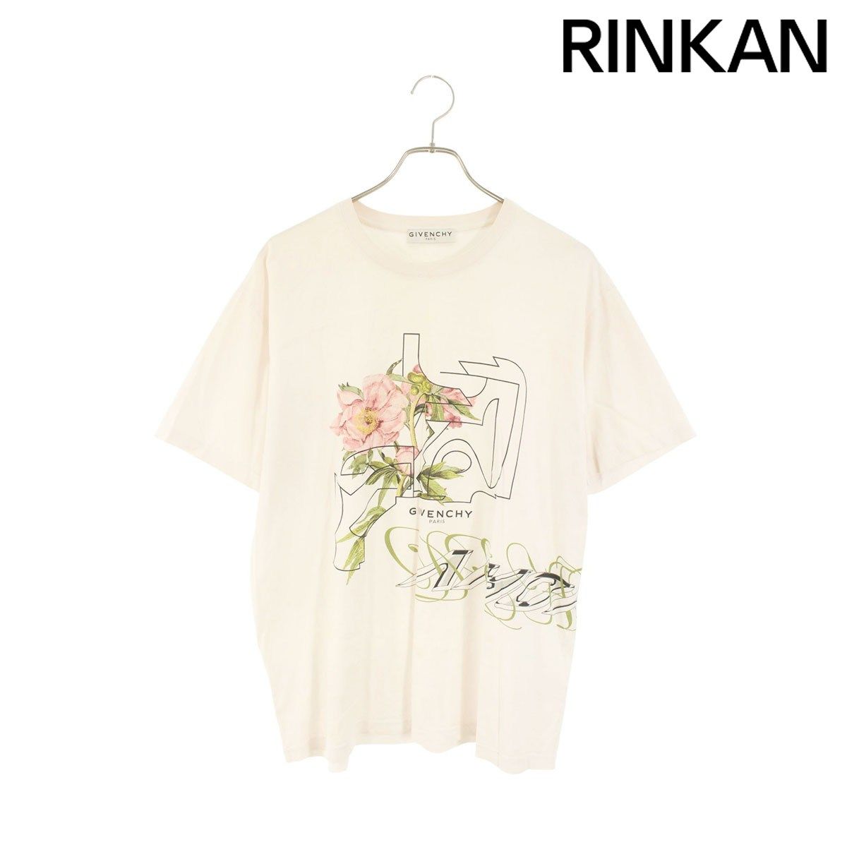 ジバンシィ-GIVENCHY-シャツ ジバンシィ 22SS BM70WK302 フローラルピオニープリントTシャツ メンズ