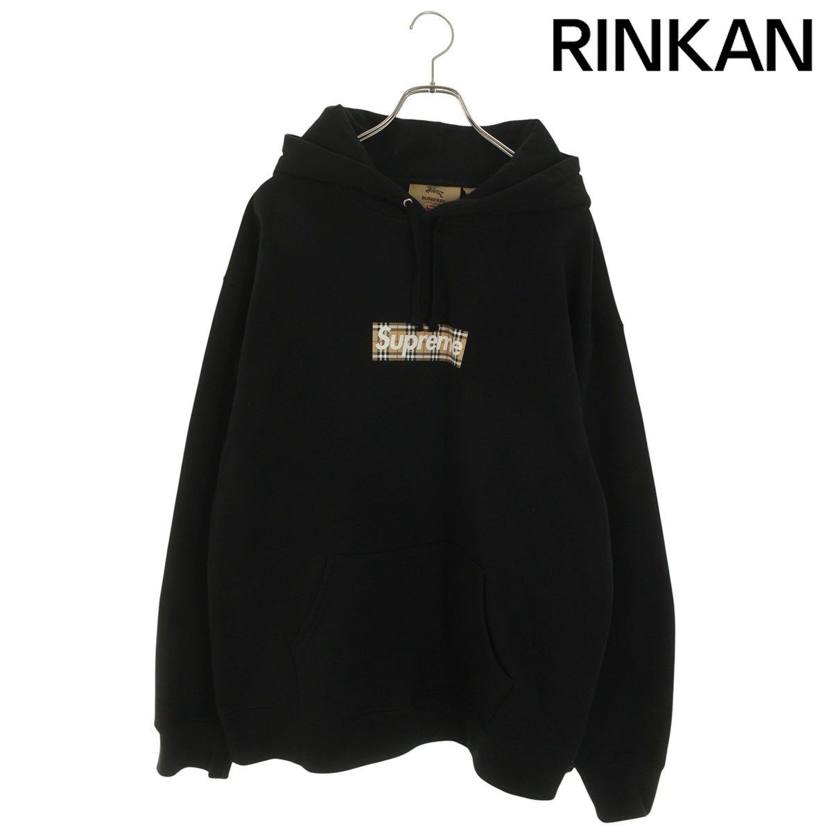 シュプリーム ×バーバリー Burberry 22AW Burberry Box Logo Hooded