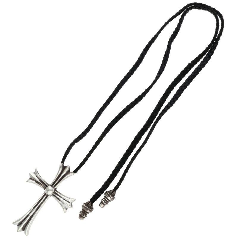 クロムハーツ CH CRS LG BC/ラージCHクロス Wボロチップ/シルバー