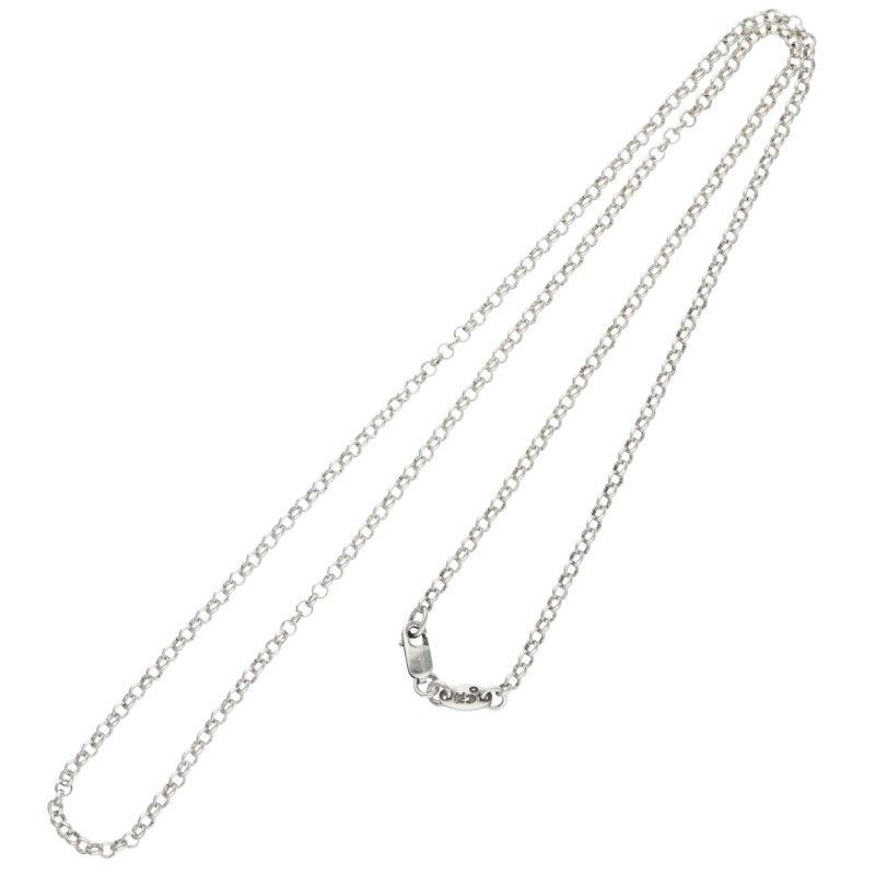 クロムハーツ NECKCHAIN R20/ロールチェーン20inch シルバーネックレス