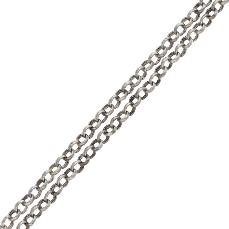 クロムハーツ NECKCHAIN R18/ロールチェーン18inch シルバーネックレス