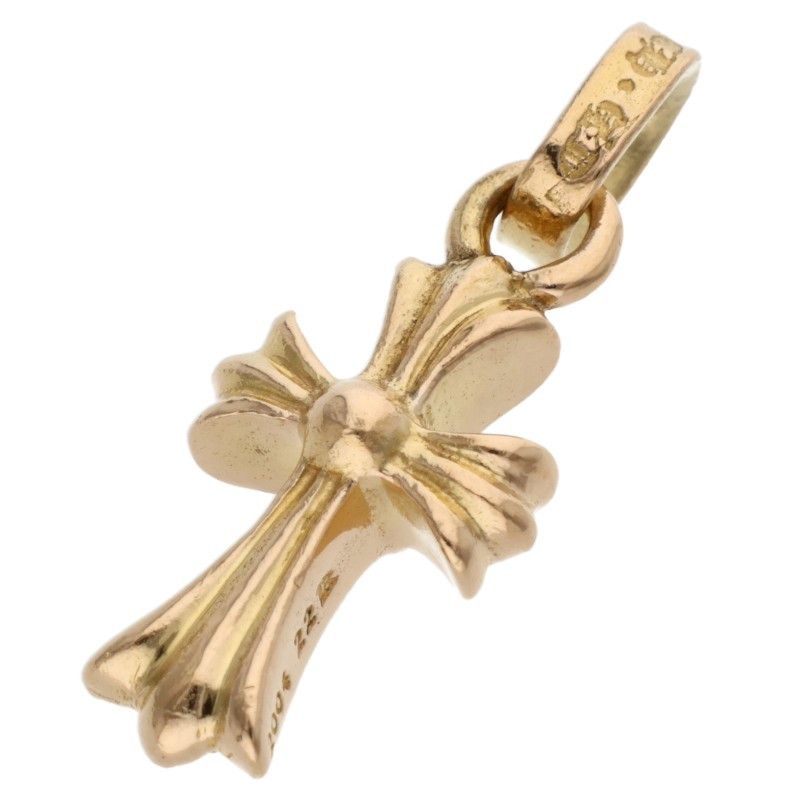 クロムハーツ 22K CRS BBYFAT/22Kベイビーファット チャーム/ゴールド