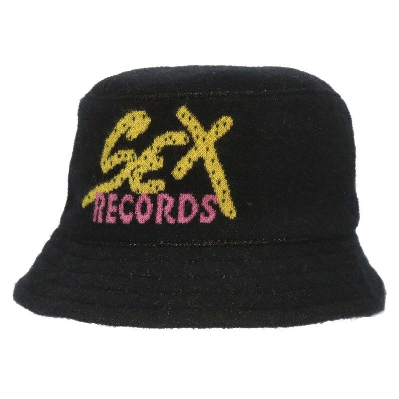 姫ちゃん　クロムハーツ スクロールラベル付きカシミヤバケットハット 姫ちゃん クロムハーツ スクロールラベル付きカシミヤバケットハット