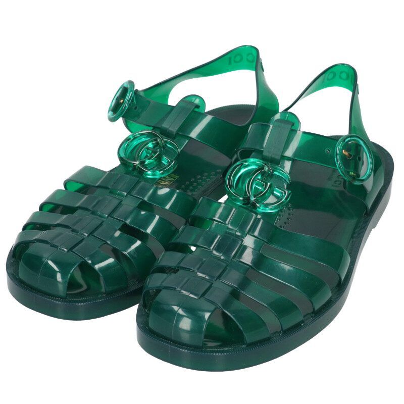 グッチ 676971 GGロゴラバーグルカサンダル メンズ 7 - メルカリ